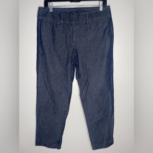 Ann Taylor Factory blue Jean colored Ankle Pants